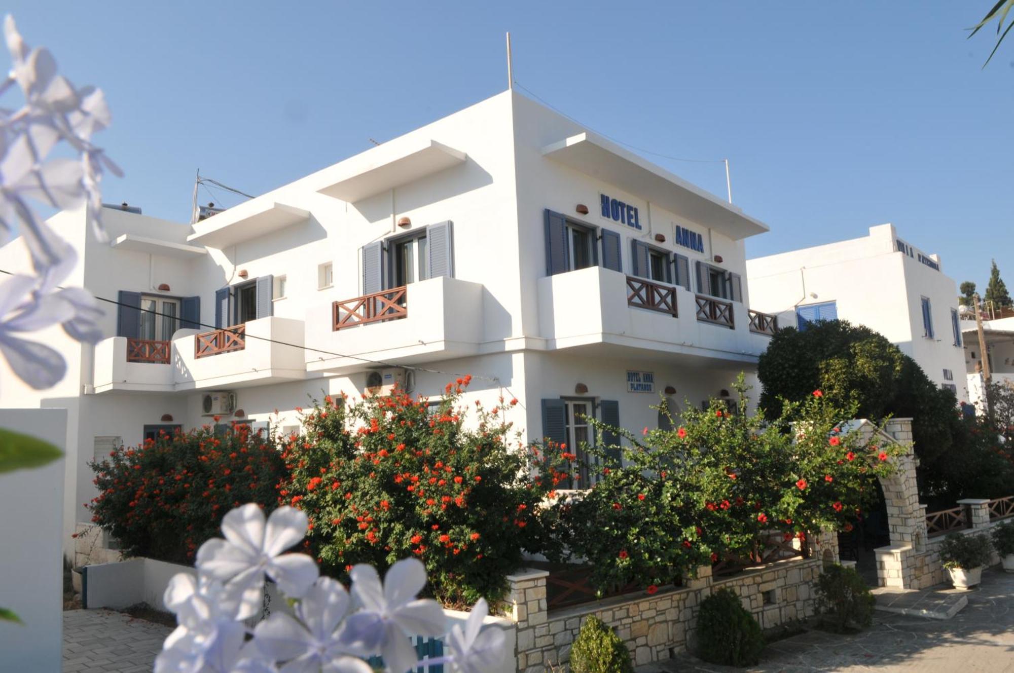 Anna Platanou Hotel Páros Buitenkant foto